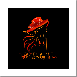 Talk Derby To Me Horse Racing Derby Day Posters and Art